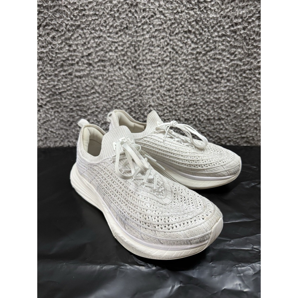 APL Men's TechLoom Zipline White/White 8.5